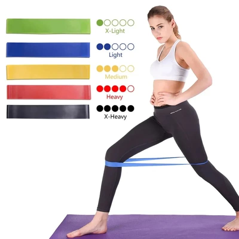 5Lbs-30Lbs Endurance Phases for Yoga Pilates for Women Gym at Home Fitness Elastic Waxes for Indoor Outdoor Exercises