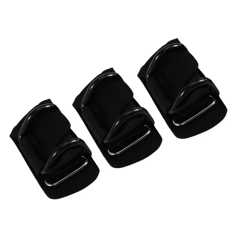 NALFI-3PCS Lifting Hook Wrist Strap Hand Grip Support Hard Pull Lifting Fitness Gloves For Men And Women Fitness Equipment Gym