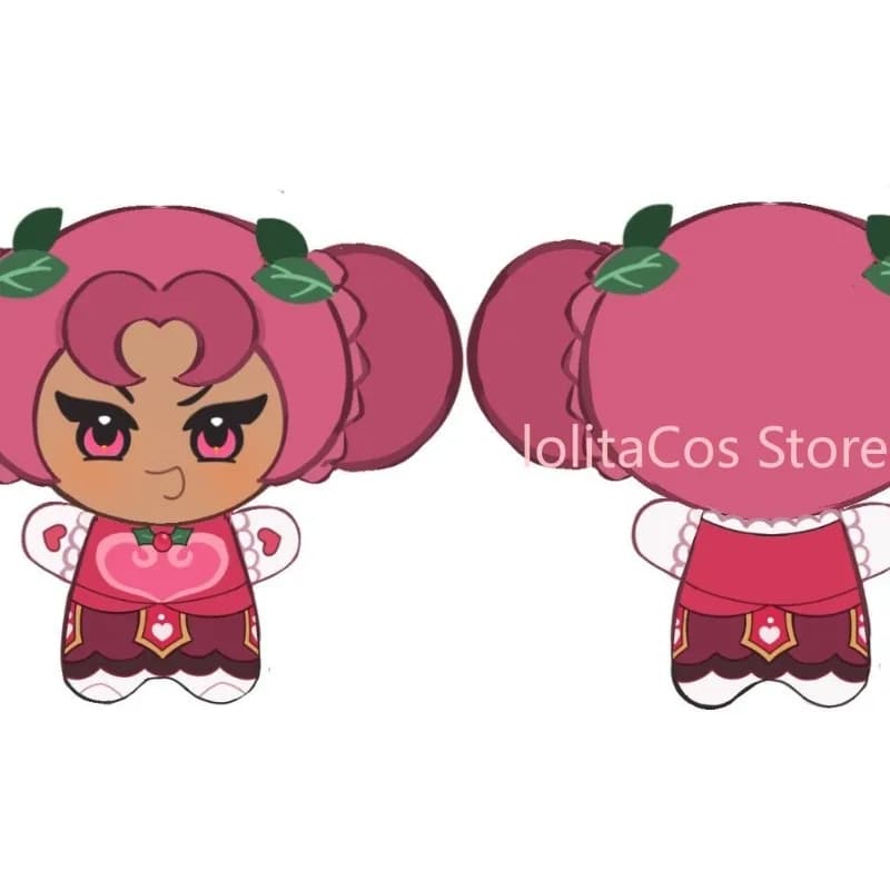 Peluche Anime 10cm Run: Kingdom Hollyberry Cookie - Giocattolo Imbottito, Portachiavi, Ciondolo per Borsa, Regalo, Cosplay, Figurina in Cotone