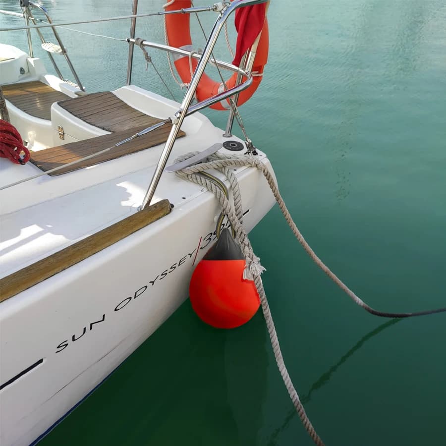 Parafango marino gonfiabile ad acqua per barche, 2 pezzi, paraurti gonfiabile per banchina con kit corda e valvola, protezione ammortizzante per imbarcazioni