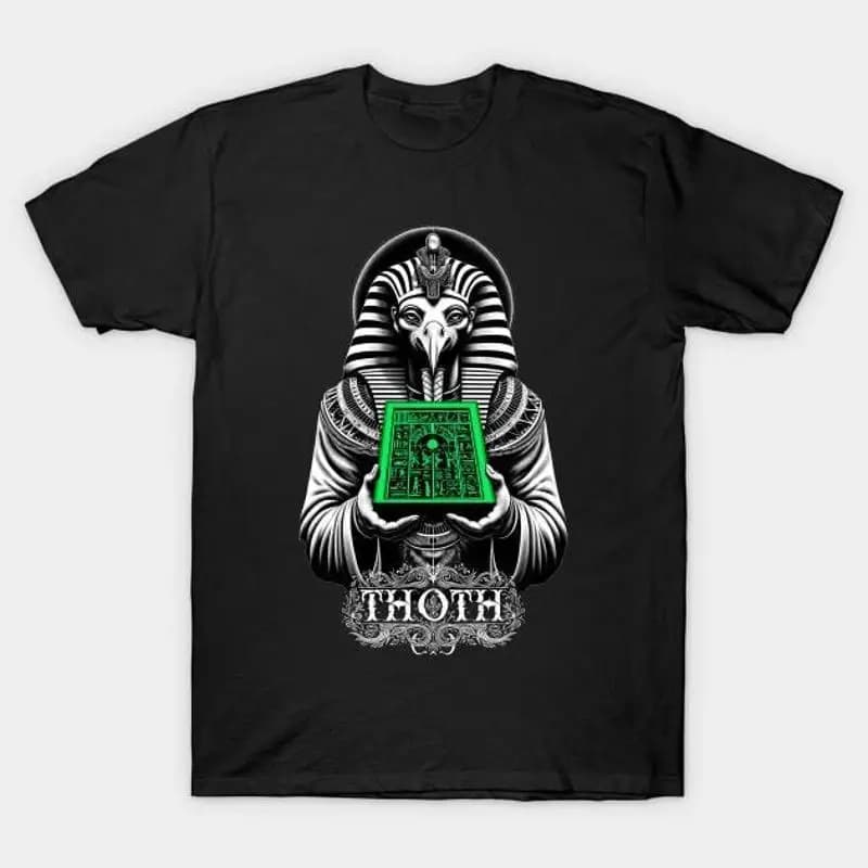 The emerald Thoth tablet T-shirt
