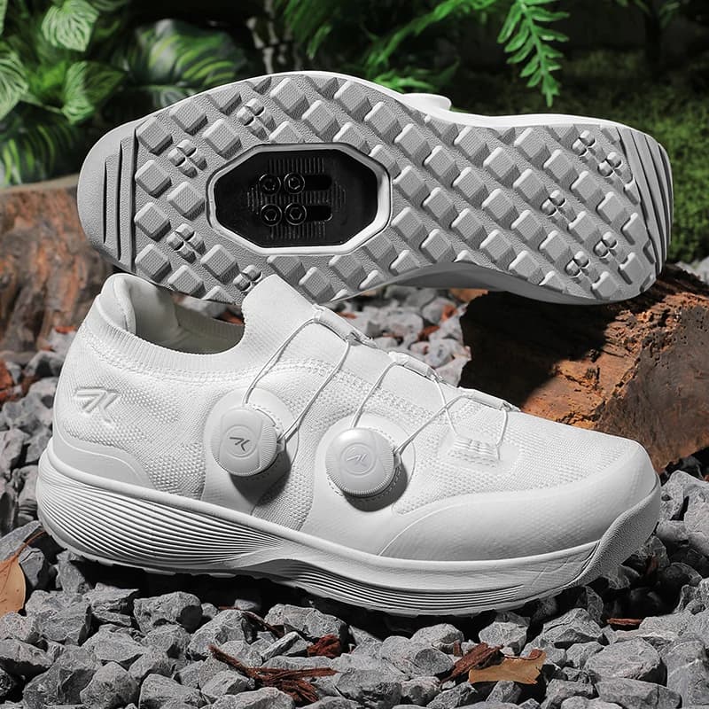 Cycling Shoes Men Women's Road Mountain Flat Bike Sneakers Non-slip Rubber Big Bottom Breathable Flat Slip-on Bike Shoes 38-47
