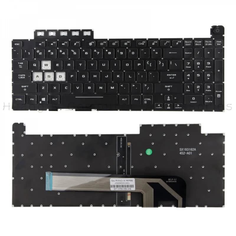 SS+New US Layout Keyboard With RGB Backlight for ASUS TUF Gaming FA506 FA706 FX506 FX706 Laptop, Strictly Tested