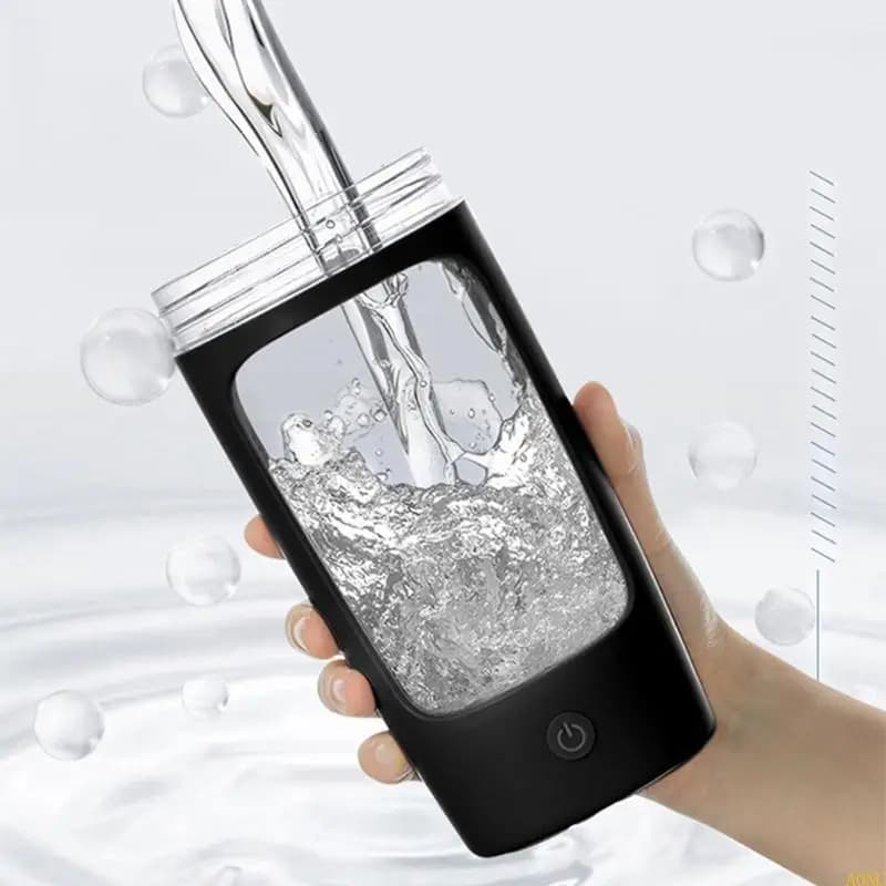A0NC Proteine ​​elettriche shaker bottiglia bottiglie bottiglie shaker bottiglie ricaricabili USB