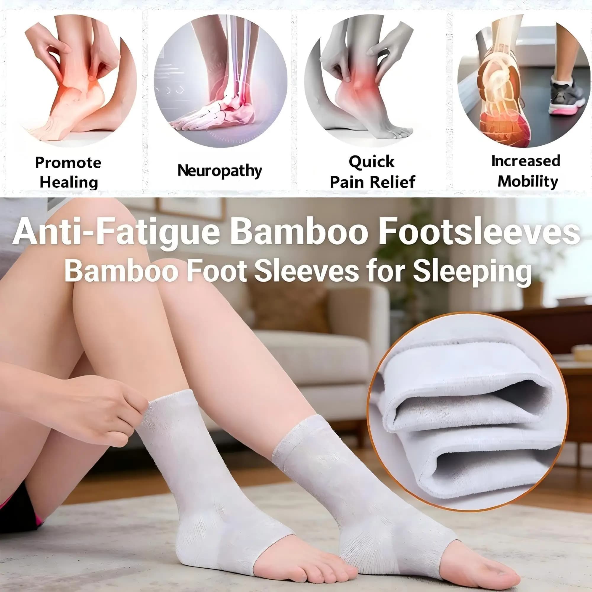 1 paio di fasce di compressione per la caviglia per alleviare il dolore neuropatico, gonfiore, recupero, protezione articolare sportiva, calze protettive per il piede.