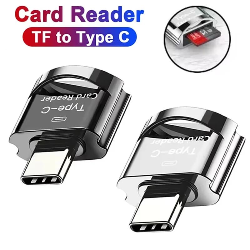USB 3.0 Type C To Micro-SD TF Adapter OTG Card Reader Mini Card Reader Type C Smart Memory Card Reader For Phone Laptops Macbook