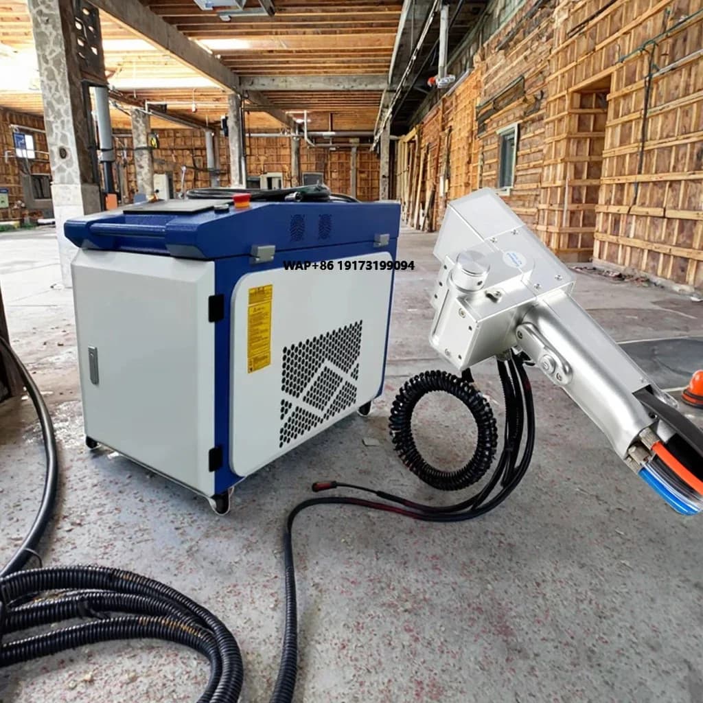 High Power 1500w 3000w Handheld Cleaning Machine Metal Oil Paint Rust Removal Stainless Stone Cleaner Car Repair