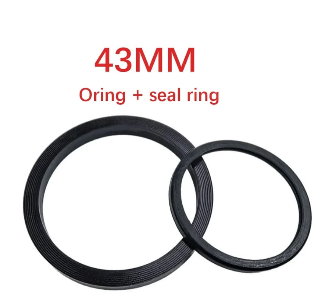 Dust Seal & Piston Seal Ring 36 40 42 43 45mm For Electric Moto Scooter E‑Bike Disc Brake Lower Pump Caliper Piston Seal Kit