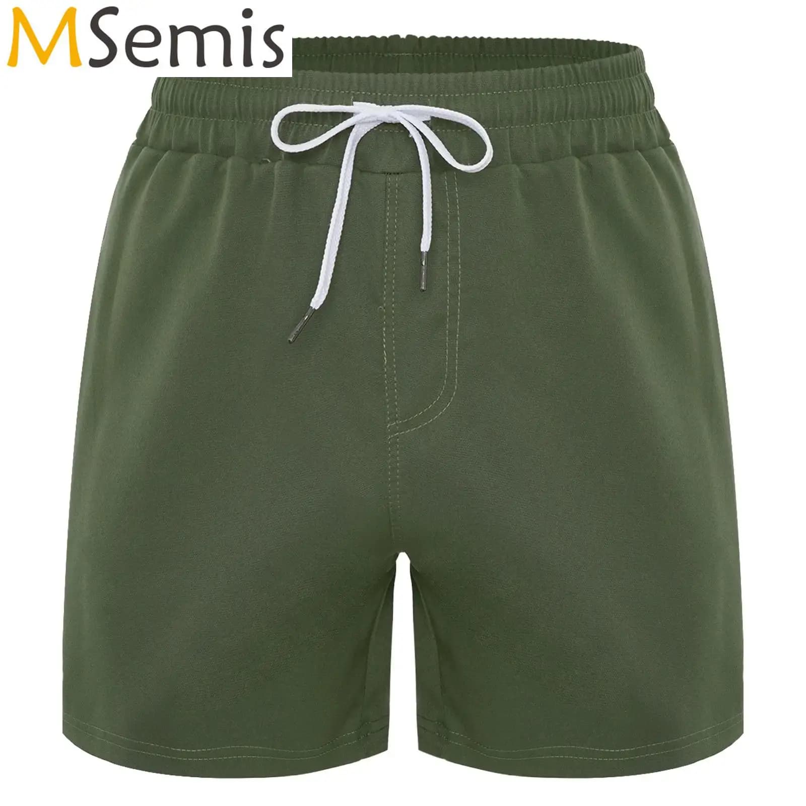 Men's sports shorts with side pockets Invisible hinge fast drying beach shorts Training Basketball Cycling Fitness gym
