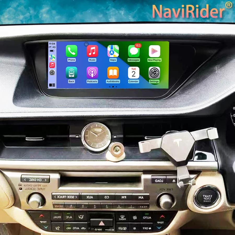 RHD Autoradio Navigazione da 10.25 pollici Per LEXUS ES ES200 ES300H ES250 ES350 RHD 2013-2017 Bluetooth Android 15 Stereo DSP Schermo