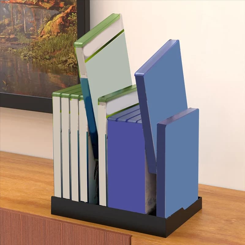 A13E-Per PS4/PS5 Scatola per cassette Rack di stoccaggio Scatola per dischi Rack per dischi per PS4/Storage da tavolo Accessori per dischi da gioco