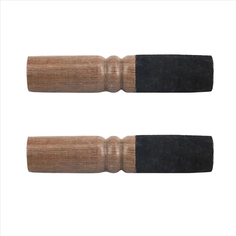AA90-Tibetan Singing Bowl Accessories Buddhist Sound Bowl Rotating Stick Sound Bowl Hammer Classic Buddhist Decoration