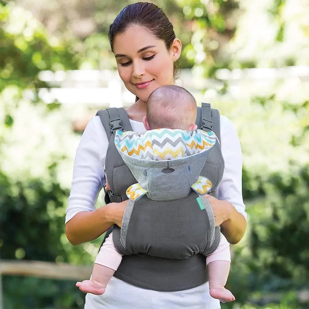 Tracolla per bambini tracolla per bambini portatile zaino addensare spalla felpa con cappuccio ergonomica canguro cinturino per bambini