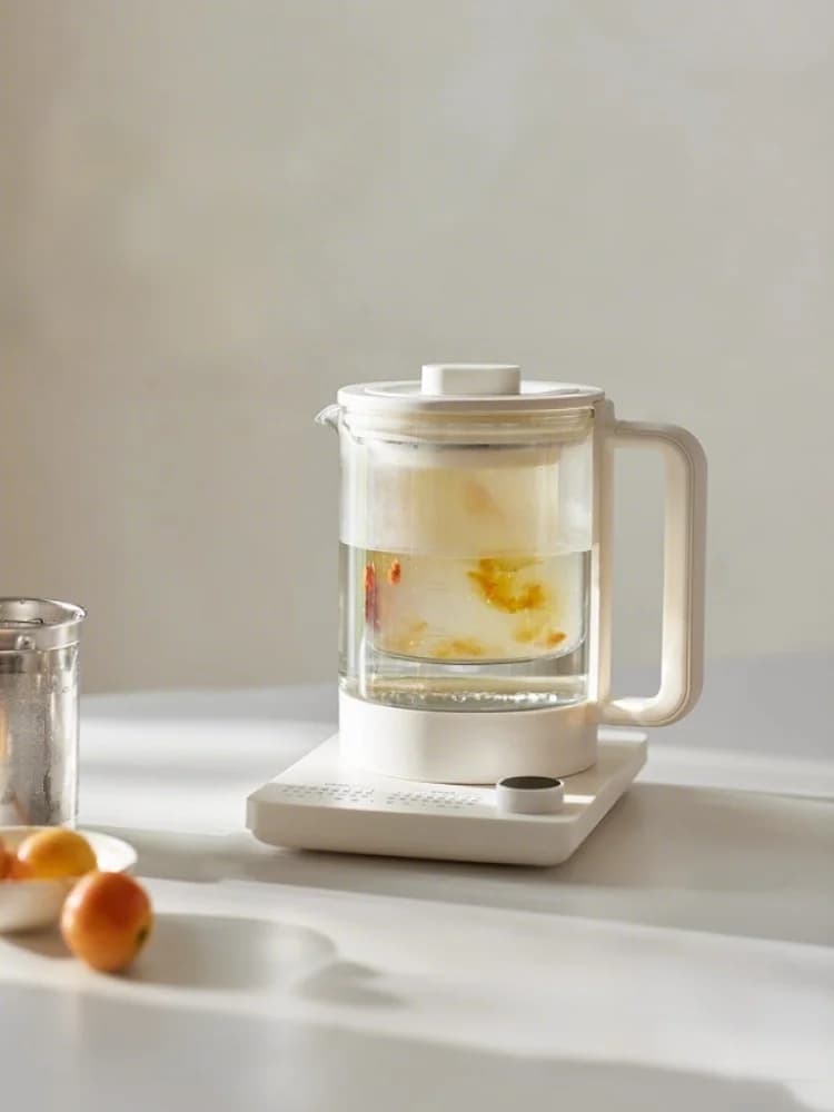 German Electric Health Pot Stewing Cooking All-in-one Small Office Multifunctional Household Glass Tea Brewing Water Kettle