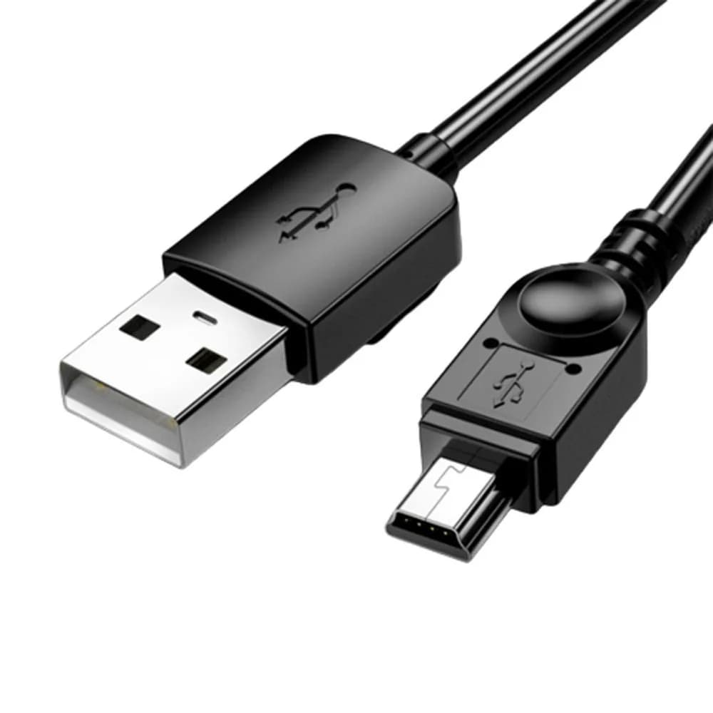 Mini USB 1M 2M cavo Mini USB a USB cavo di ricarica dati veloce per lettore MP3 MP4 DVR per auto fotocamera digitale HDD Mini USB