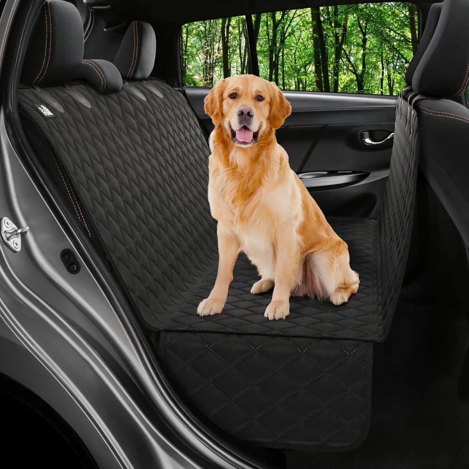 Coprisedile per Auto per Cani, Impermeabile, per Sedile Posteriore, SUV e Camion, Antiscivolo