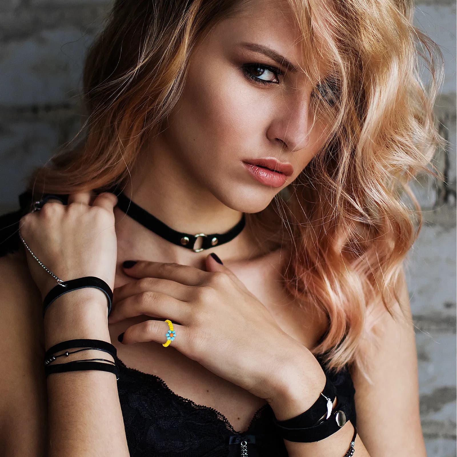 15Pcs Flower Bead Rings Stylish Long-Lasting Rings for Weddings Parties Finger Ring Jewelry Women Finger Ring Aesthetic Jewelry