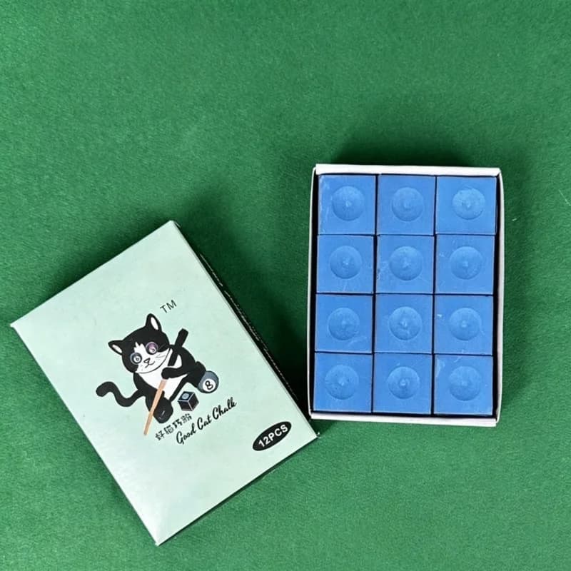 12PCS/Lot Master Billiards Chalk Pool Cue Chalk Snooker Chalk Billiard Accessories