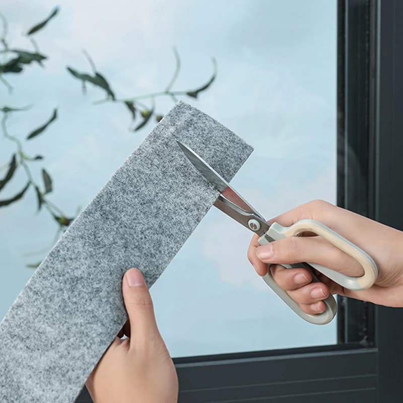 New Window Anti-Condensation Absorbent Strip Self-Adhesive Reusable Felt Strip Door Windows Sealing Strip Moisture-Resistant