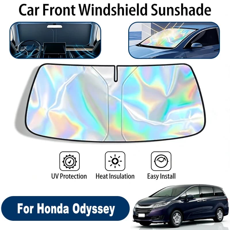 Parasole per parabrezza per Honda Odyssey, accessori pieghevoli per la protezione solare del finestrino anteriore, riflettenti ai raggi UV