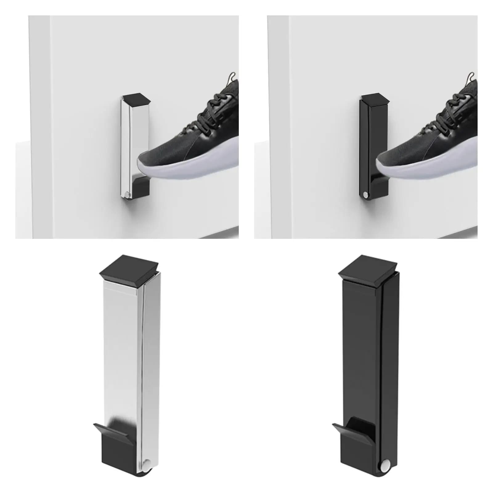Support for Kick Down Door Stops Windproof Door Holder Stainless Steel Door Stop for garage inner bedroom apartment