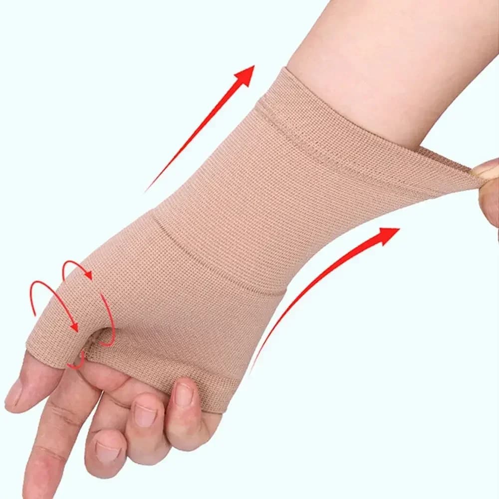 Fascia di Compressione per Polso e Pollice da Golfista, Supporto per Tunnel Carpale, Tutore per Mani e Polso, Manica per Tenosinovite e Artrite