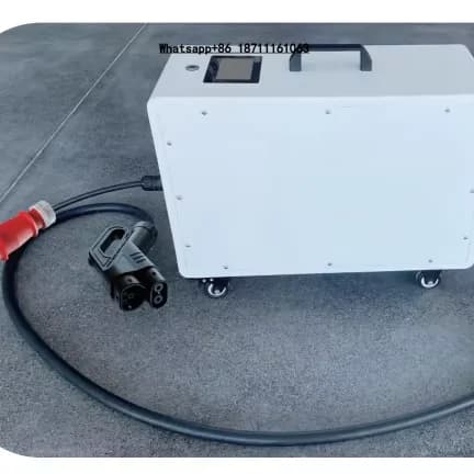 7/20/30kW DC Portable Charger | Universal for All EVs | Multi-Power Fast Charging On-the-Go