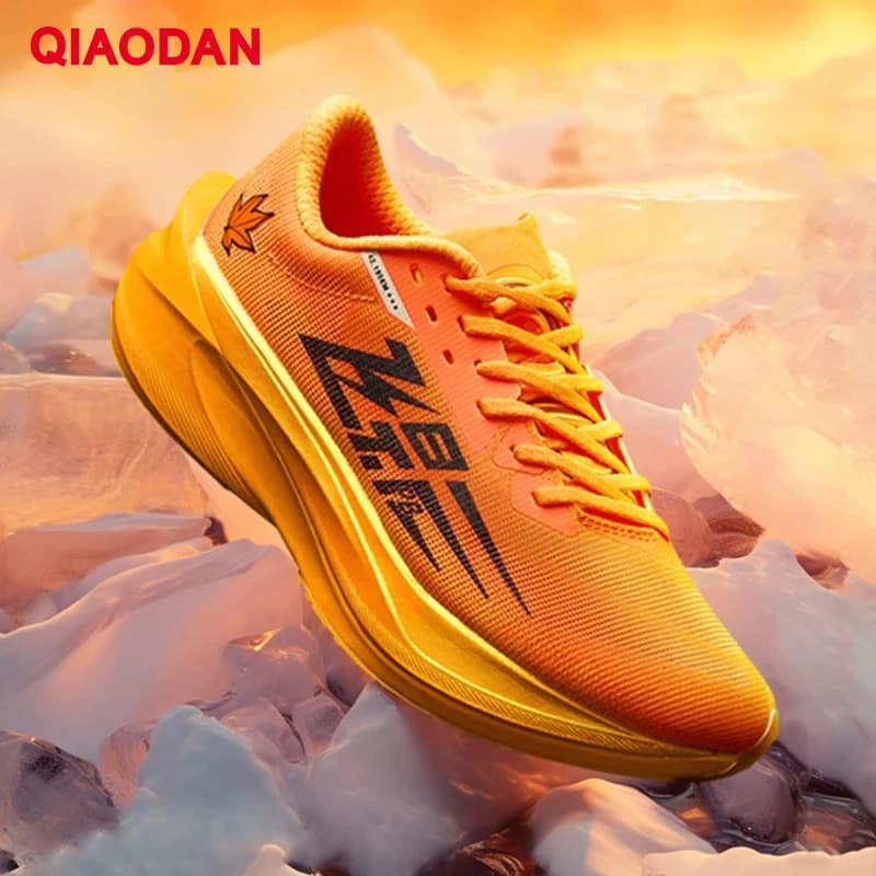 Scarpe da Corsa QIAODAN Feiying PB4.0 con Piastra in Carbonio su Tutta la Pianta, da Uomo, 2026, Ammortizzanti e Traspiranti, per Maratona, Sneakers Sportive BM23240299