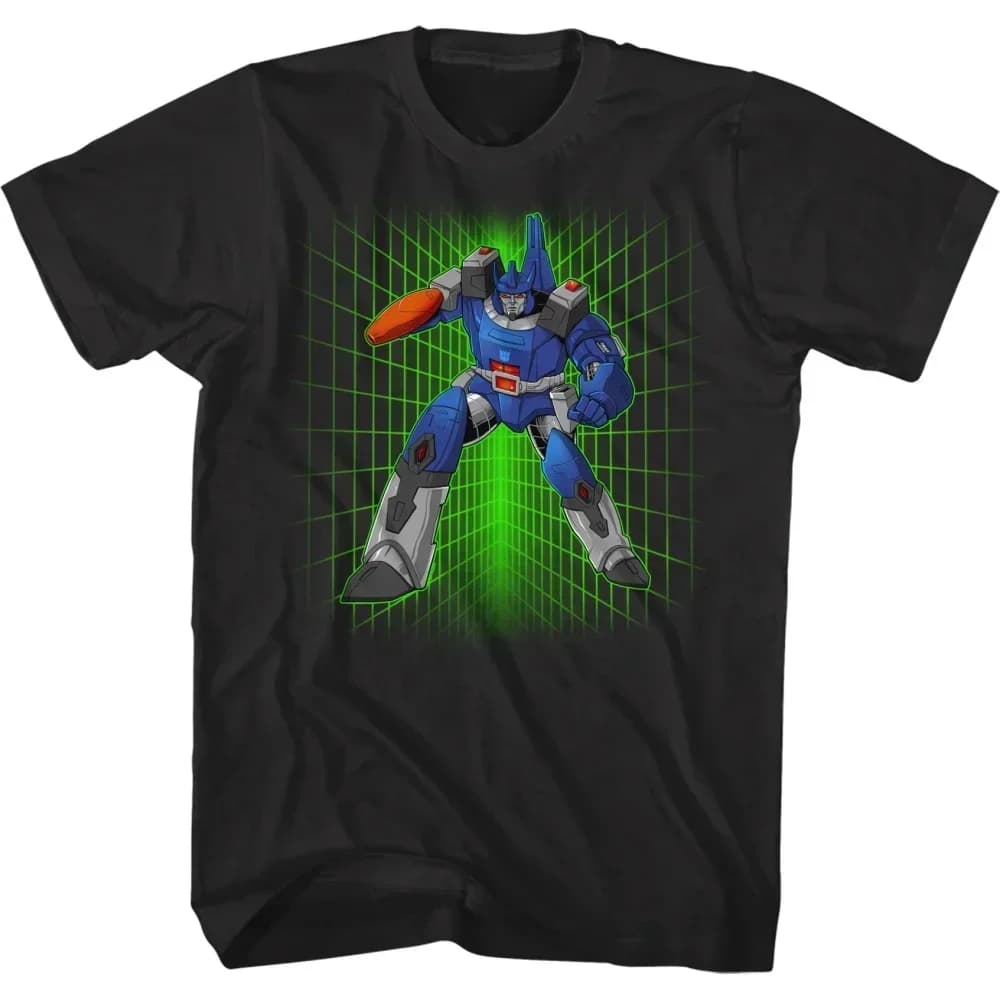 T-shirt da golf in cotone, abbigliamento estetico, camicia Galvatron