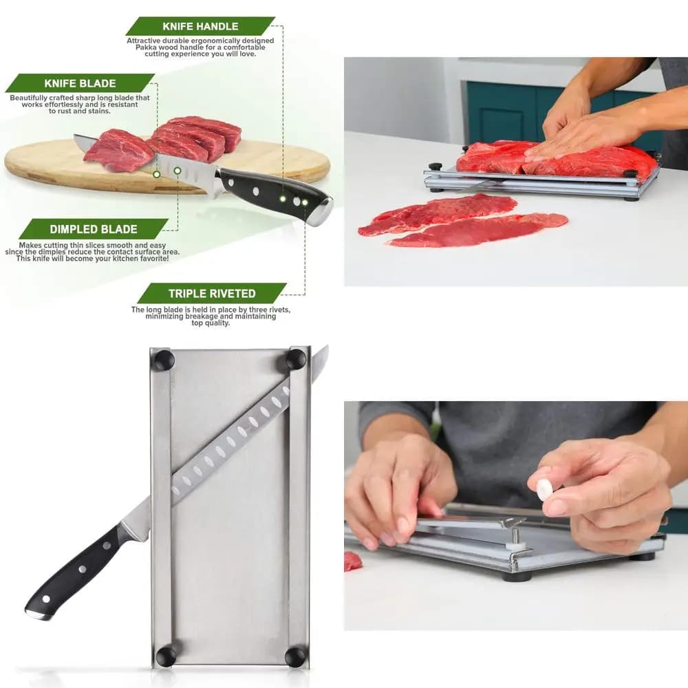 10 Inch Stainless Steel Shoe Machine With Professional Cutlery Knife And Cutting Machine