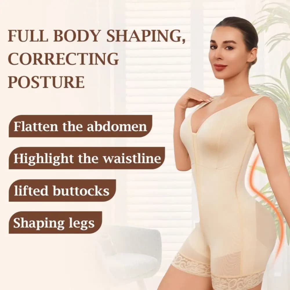 Slim fit modeling body without deep V back without seams for controlling the belly Intimo woman Lifting the butt Solid color Lace bikinis Gifts