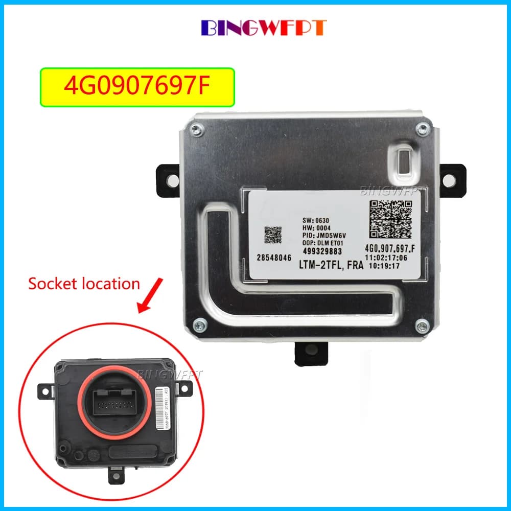 Nuovo Modulo Ballast LED DRL 4G0907697F LTM-2TFL per Fari Auto Golf Passat CC A4 A5 A6 A7 MK7 VII 28357971 4G0907397F 28548046