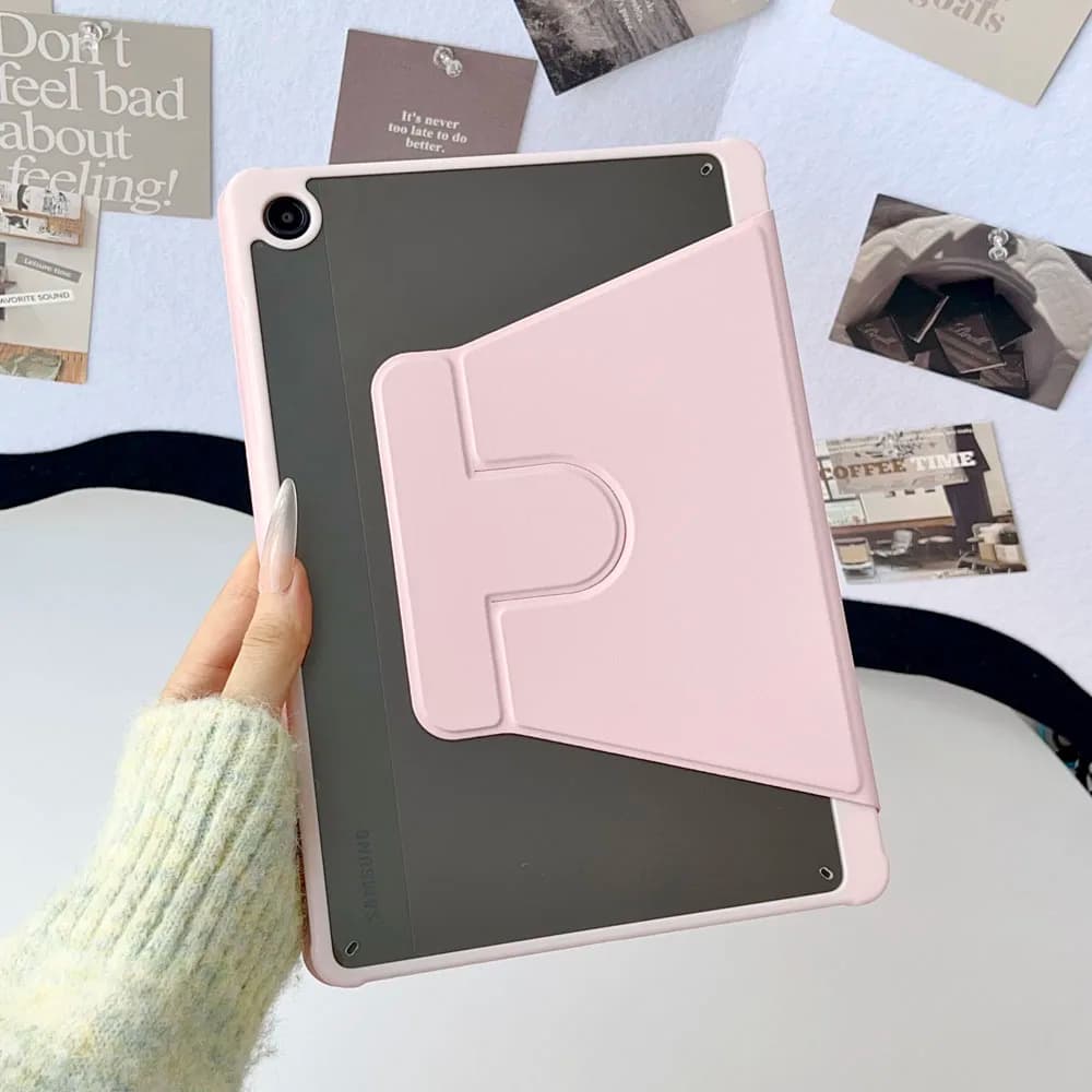 Per Samsung Galaxy Tab A9 Custodia Magnete Tablet Stand Cover Funda Per Tab A11 Rotazione a 360 gradi Custodia per tablet da 8,7 pollici