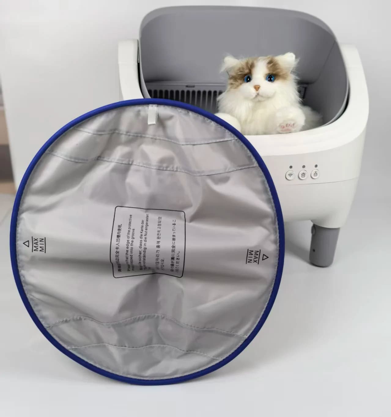 Ricambi per Lettiere Automatiche: Tappetini in Tessuto Lavabili, Assorbenti, Impermeabili e Antigraffio per Toilette per Gatti