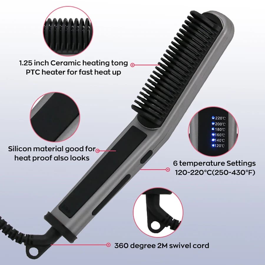 New Multifunction Hair Smooth, Quick Heating, Hair Care, Preferred by Influencer Online