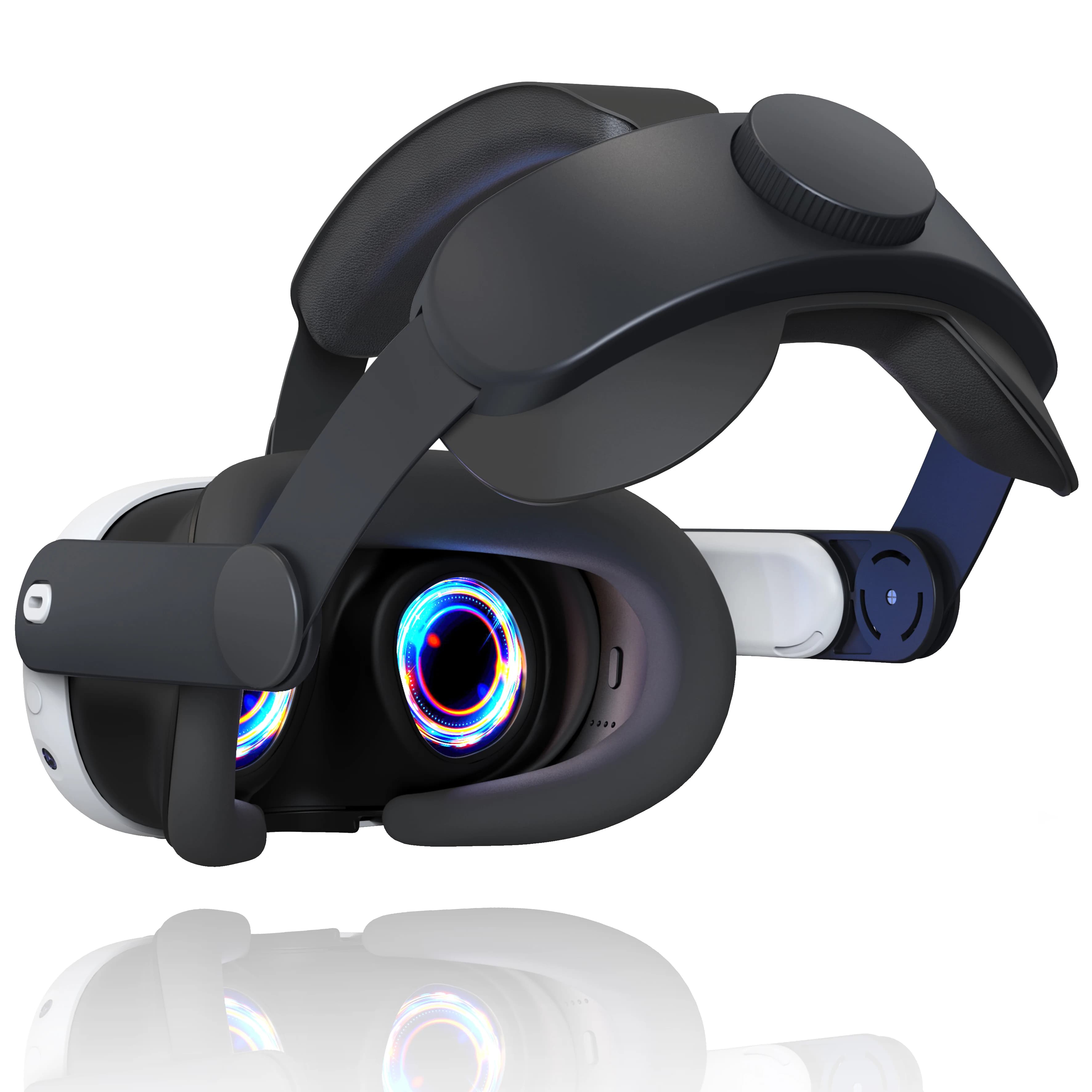 Head Strap Compatible with Oculus Quest 3,VR Accessories Adjustable Elite Strap Replacement for Enhanced Comfort Support