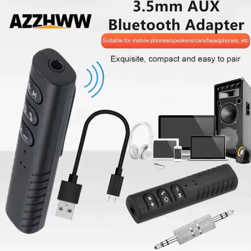 3.5 mm AUX Bluetooth wireless jack to wireless stereo music adapter for car music Aux speaker speaker