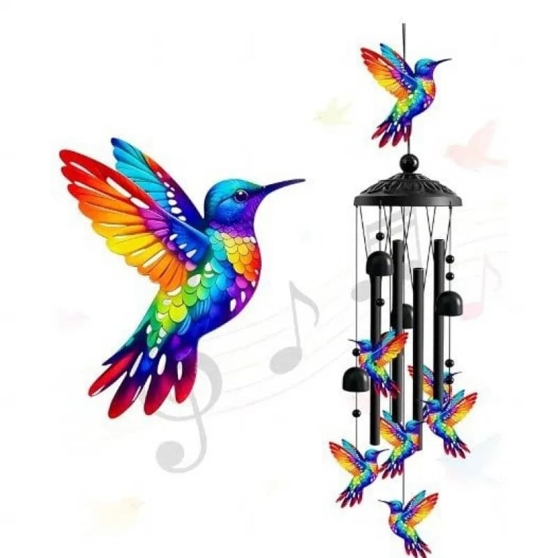 Iron Music Wind Chimes Mother's Day Women's Holiday Gift Home Outdoor Courtyard Decorative Bells