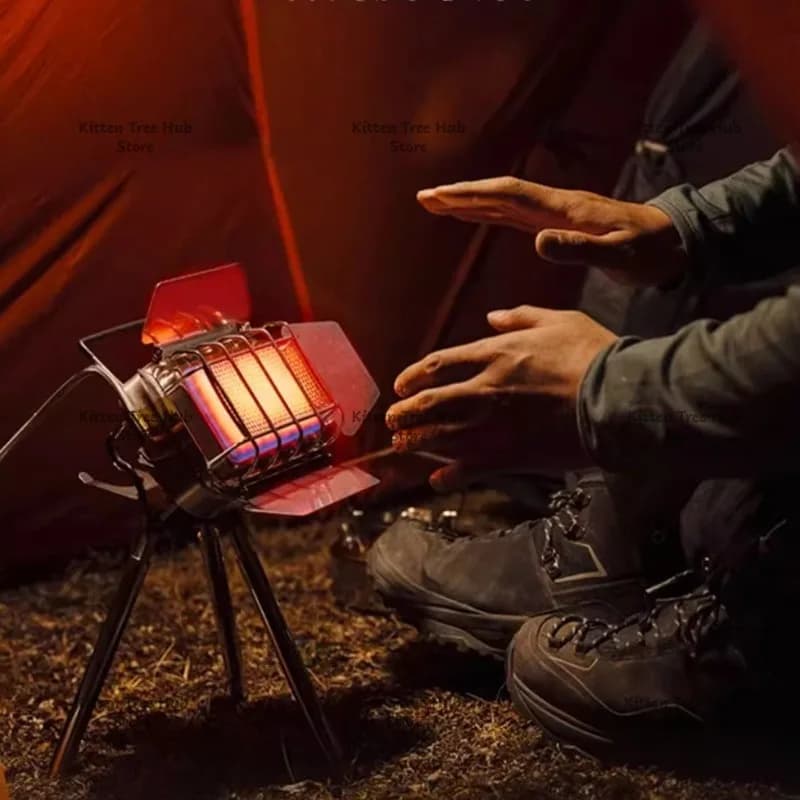 Outdoor 304 Stainless Steel Infrared Stove 1800W Portable Camp Gas Burner Multi-function Outdoor Heater Warmer for Camp Picnic