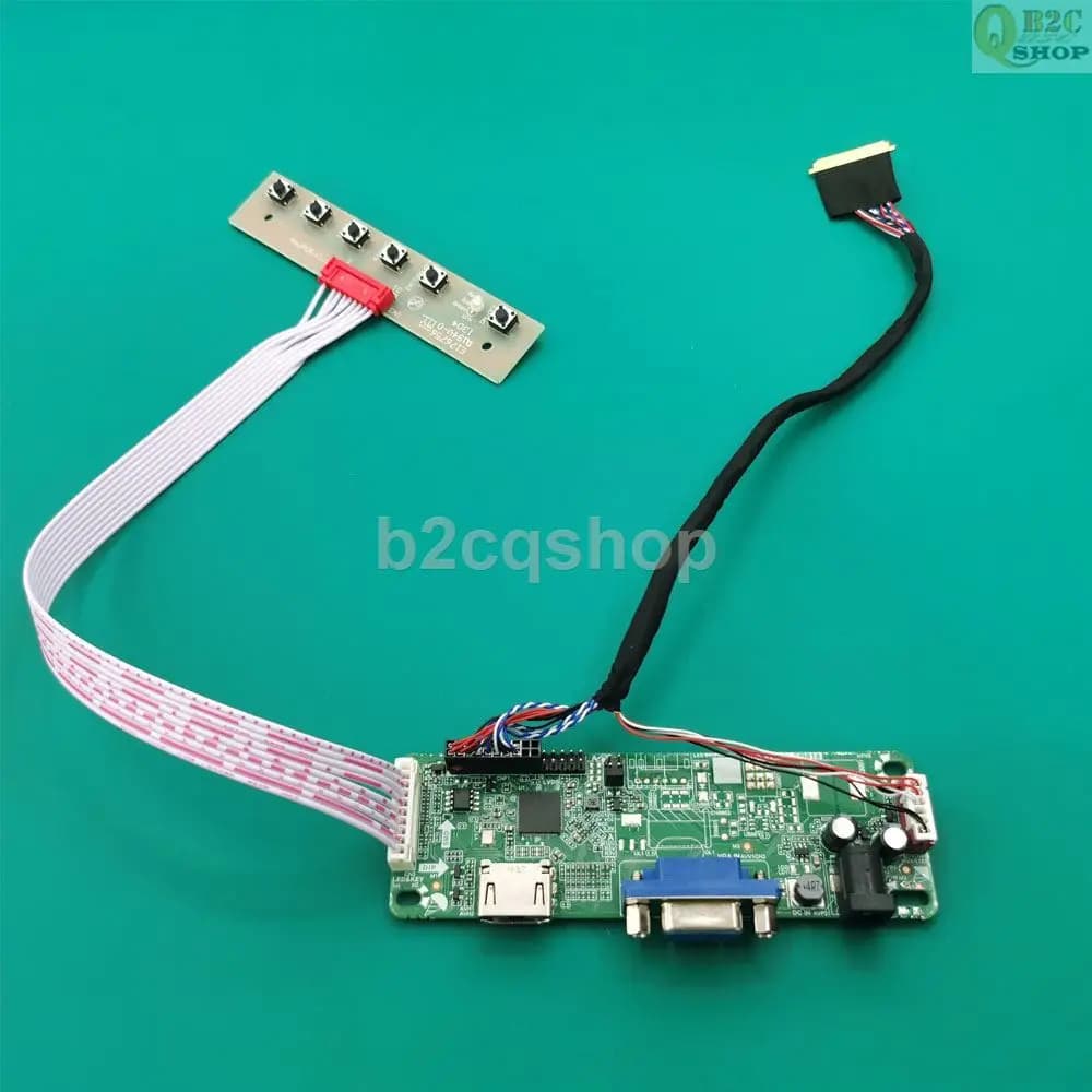 Muslima00 A01 A03 B00 pannello 1366 x768 Kit scheda Driver Controller LCD per VGA compatibile con HDMI