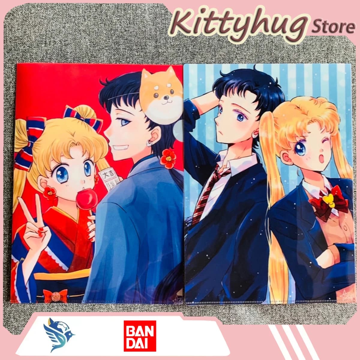 Cartella portadocumenti a L A4 Sailor Moon, accessori di cancelleria, regalo di cancelleria per ragazze