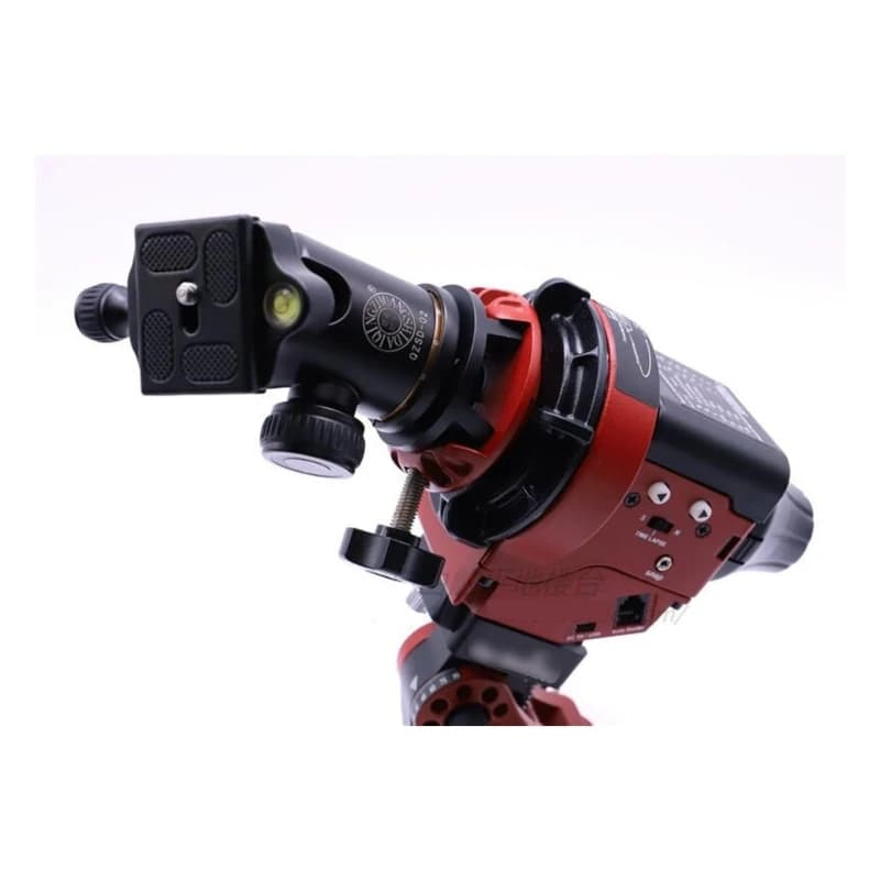 Testa a Sfera a Sgancio Rapido per Treppiede, Leggera e Portatile, Supporto per Fotocamera in Metallo Regolabile