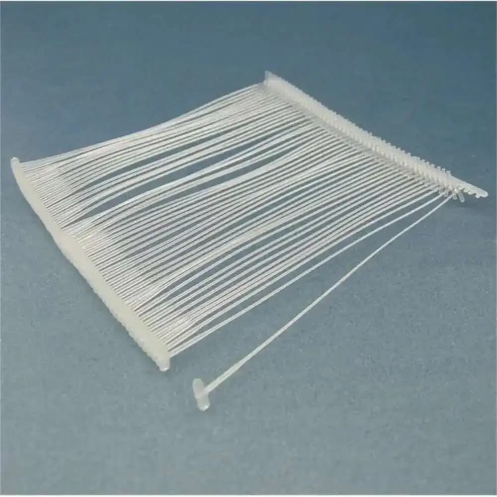 "spesso" 10-12.5 cm Tag Pistola Spille ad ago Pp Indumento Vestiti Calzino Cappello Etichetta prezzo bambola Etichetta di fissaggio Segno Porta etichetta Tag Pin