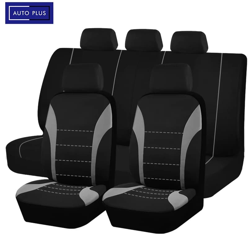 AUTO PLUS seat covers universal dimensions suitable for most AUTO SUV Truck Van accessories for AUTO interior seat covers Complete set