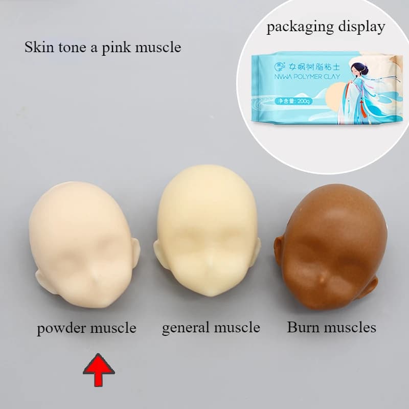 Kit professionale di argilla da modellare in resina da 200 g per fiori artificiali trasparenti fai-da-te Forniture artigianali amichevole per principianti