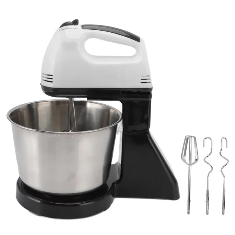 Household Electric Mixer 350W Automatic Beater Whisk Hand Blender For Eggs Stirring Baking Kitchen Mixing Tool With Handle