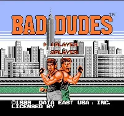 Scheda di gioco Bad Dudes 60 Pin, regione libera, per console di videogiochi a 8 bit