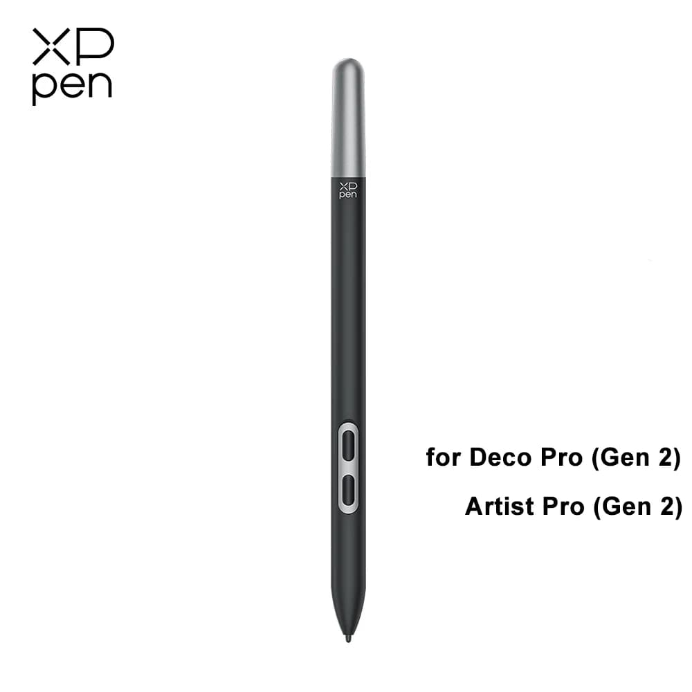 XP-Pen X3 Pro Stilo sottile Stilo senza batteria con 10 pennini per Artist Pro (Gen 2)/Deco Pro (Gen 2)/Tampone da disegno magico (MDP1221)