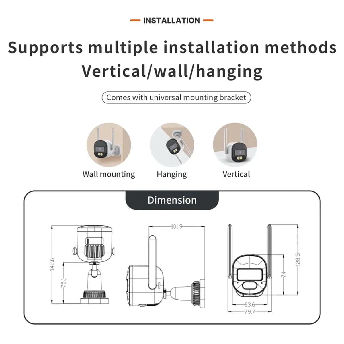fine 3MP Tuya WiFi Security Camera Al Detection IP Camera 2.4G/5G WiFi Mini CCTV Video Surveillance Camera Smart Life UK Plug