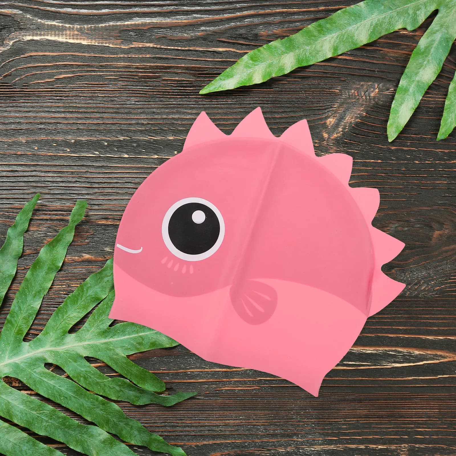 Cuffie da Nuoto in Silicone Impermeabili con Design Dinosauro, Flessibili e Resistenti agli Strappi per il Nuoto